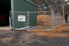 Shed Extension Works - July 2019