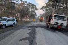 Truck Fire Yass River Rd Aug 2025