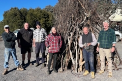 Yarrh Solstice Bonfire Build Jun 2025